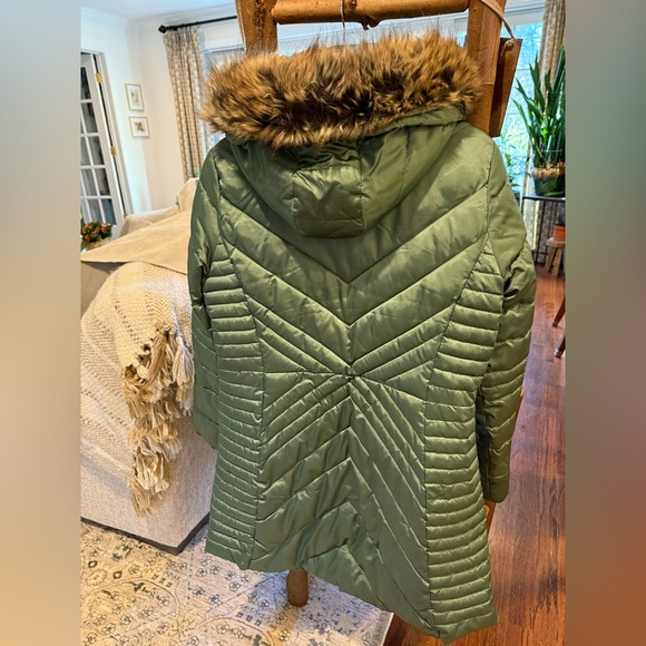 Lands' End Forest Green Quilted Jacket - Picture 5 of 12